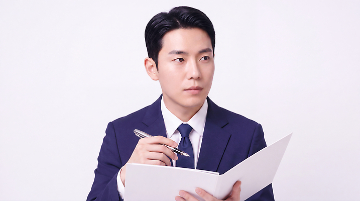 JPG 편집이미지 남자 정장 사무실 펜 업무 작업 비즈니스맨 집중 리더 문서 전문 의료성형뷰티 편집실사 AI인물포토 AI콘텐츠 옷 컨셉 비즈니스 사람 필기구 직장인 CG 파일형식 AI포토 직업 문구용품 오브젝트