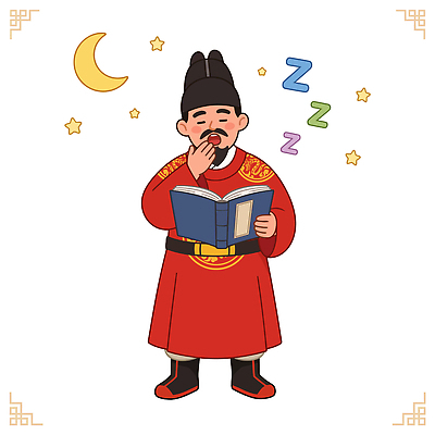 전통 남자 별 문화 일러스트 상상 이야기 책 학습 독서 달 수면 졸음 밤 세종대왕 국내일러스트 AI파일 자연요소 교육 감정 사람 왕 파일형식 벡터