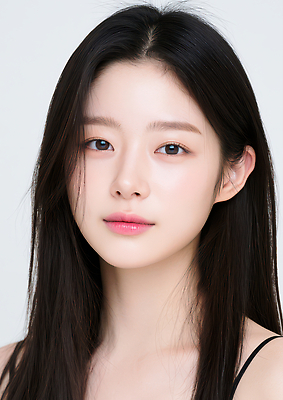 뷰포인트 사람 신체부위 흰색 CG 파일형식 모델 흰배경 앞모습 머리 표정 여자 얼굴 헤어스타일 포즈 편집이미지 편집실사 JPG 의료성형뷰티