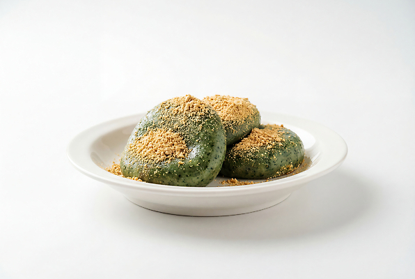 아시아 음식 컨셉 채소 탁자 떡 CG 파일형식 찹쌀떡 고물 디저트 식탁 전통 한국 재료 요리 맛 편집이미지 편집실사 JPG 쑥떡 쑥