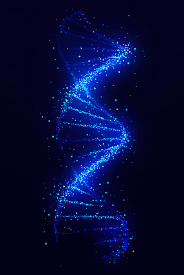 JPG 편집이미지 백그라운드 생명 파란색 빛 반짝임 점 DNA 생물학 생명과학 이중나선 이미지편집 AI컴퓨터그래픽 AI콘텐츠 교육 컬러 과학 모션 생명공학 파일형식 의학