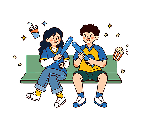 음료 스포츠 의자 일러스트 응원 디저트 들기 경기 취미 친구 경기장 팬 즐거움 응원봉 국내일러스트 AI파일 감정 음식 가구 스포츠시설 관계 모션 파일형식 벡터 생활용품 시설 오브젝트