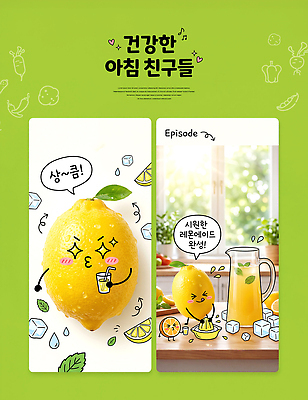 PSD 편집이미지 음료 과일 재료 아침 건강 친구 주방 식사 주스 시원함 레몬 레모네이드 건강식 이미지편집 주간 음식 관계 에이드 파일형식 자연요소