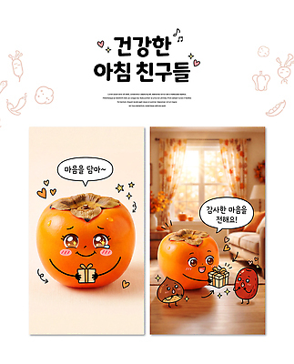 PSD 편집이미지 행복 거실 과일 아침 건강 감 대화 웃음 친구 선물상자 밤 대추 건강식 이미지편집 주간 감정 음식 관계 표정 말하기 선물 상자 파일형식 자연요소 모션