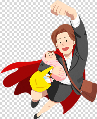 편집이미지 캐릭터 어린이 안기 하늘 엄마 정장 힘 비행 망토 출발 팔 PNG 슈퍼히어로 옷 컨셉 가족 모션 사람 신체부위 영웅 파일형식 관계