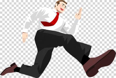 편집이미지 손 패션 남자 감정 넥타이 바닥 직장 사람 빨간색 사무실 달리기 작업 즐거움 PNG 잡화 컬러 회사 비즈니스 모션 신체부위 파일형식