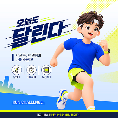 템플릿 옷 캠페인 컨셉 모션 건강 라이프 파일형식 벡터 운동 달리기 도전 운동복 야외 에너지 목표 사람 일상 힘 AI파일 이미지템플릿 챌린지 러닝