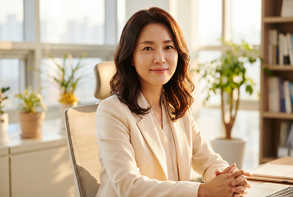 JPG 편집이미지 여자 화분 CEO 창문 직장 미소 앉기 정장 책 컴퓨터 사무실 환경 업무 작업 비즈니스우먼 일과 사무용가구 의료성형뷰티 편집실사 AI인물포토 AI콘텐츠 직업 옷 가구 회사 비즈니스 모션 표정 사람 전자제품 직장인 CG 파일형식 AI포토 생활용품 오브젝트