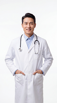 JPG 편집이미지 손 옷 남자 건강 병원 웃음 치료 진료 의사 전문직 의료성형뷰티 편집실사 AI인물포토 AI콘텐츠 직업 의학 표정 사람 신체부위 의료진 CG 파일형식 AI포토