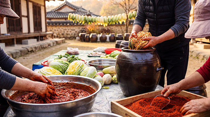 JPG 편집이미지 한국전통 손 겨울 재료 김치 사람 작업 항아리 양념 분위기 무 배추 준비 김장 김장독 의료성형뷰티 김치속 편집실사 AI인물포토 AI콘텐츠 전통 계절 한식 컨셉 채소 뿌리채소 한국 신체부위 도자기 CG 파일형식 AI포토 아시아 음식 나라