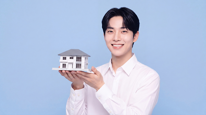 JPG 모델 편집이미지 남자 건축 셔츠 부동산 주택 미소 모형 자산관리 의료성형뷰티 편집실사 AI인물포토 AI콘텐츠 상의 표정 사람 건물 경제 재산 CG 파일형식 AI포토 건축물 옷 금융