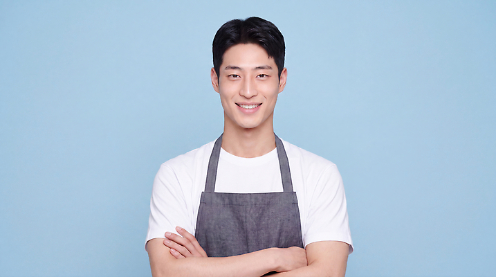 JPG 편집이미지 옷 남자 미소 팔짱 요리사 청결 작업 준비 아르바이트 요리준비 의료성형뷰티 편집실사 AI인물포토 AI콘텐츠 직업 모션 표정 사람 위생 CG 파일형식 AI포토