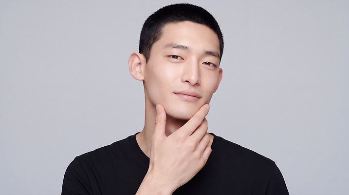 JPG 모델 편집이미지 남자 얼굴 포즈 상반신 뷰티 피부관리 의료성형뷰티 스타일 그루밍족 편집실사 AI인물포토 AI콘텐츠 사람 신체부위 CG 파일형식 AI포토