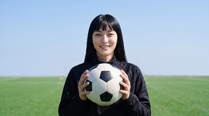 JPG 편집이미지 여자 스포츠 유니폼 축구공 하늘 협력 잔디 운동 축구 경기장 축구장 즐거움 의료성형뷰티 편집실사 AI인물포토 AI콘텐츠 풋살 식물 옷 감정 공 축구용품 스포츠시설 건강 사람 구기 CG 파일형식 AI포토 스포츠용품 시설 오브젝트