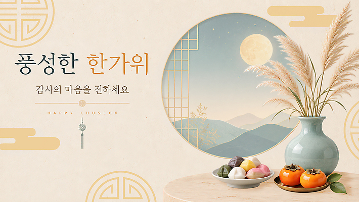 PSD 템플릿 전통 명절 음식 과일 산 장식 추석 다양 달 감사 송편 풍요 이미지템플릿 자연요소 기념일 감정 다수 컨셉 떡 파일형식 이벤트
