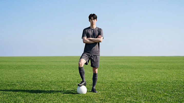 JPG 편집이미지 옷 남자 스포츠 축구공 발 청소년 하늘 축구선수 경기 잔디 야외 운동 축구 집중 연습 의료성형뷰티 편집실사 AI인물포토 식물 컨셉 공 축구용품 운동선수 건강 사람 신체부위 구기 CG 파일형식 AI포토 스포츠용품 AI콘텐츠 오브젝트