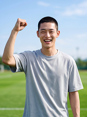 JPG 편집이미지 손 남자 스포츠 웃음 경기 잔디 운동 축구 운동장 우승 연습 소프트볼 의료성형뷰티 편집실사 AI인물포토 식물 스포츠시설 표정 건강 사람 신체부위 구기 공간 야구 최고 CG 파일형식 AI포토 시설 AI콘텐츠