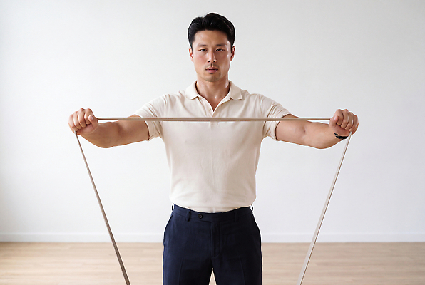 JPG 편집이미지 남자 포즈 신체 실내 건강 운동 운동기구 헬스 스트레칭 웨이트트레이닝 체육 연습 팔 물리치료사 의료성형뷰티 편집실사 AI인물포토 사람 내부 신체부위 CG 치료사 파일형식 AI포토 직업 AI콘텐츠