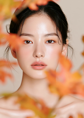 JPG 편집이미지 헤어스타일 여자 얼굴 단풍 나뭇잎 앞모습 뷰티 촬영 가을 의료성형뷰티 편집실사 AI인물포토 계절 뷰포인트 잎 사람 신체부위 CG 파일형식 AI포토 식물 AI콘텐츠
