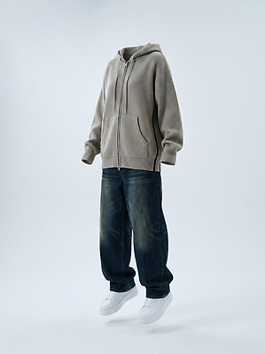 JPG 편집이미지 디자인 옷 상의 하의 캐주얼 청바지 남성복 오브젝트 모던 후드티셔츠 코디 스타일링 스타일 오오티디 편집실사 AI컴퓨터그래픽 패션 티셔츠 바지 CG 신조어 파일형식 AI콘텐츠 셔츠 유행어 유행