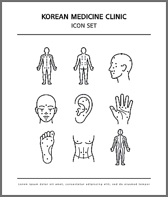 손 일러스트 발 건강 신체부위 치료 머리 한의학 의사 명상 상담 귀 한의원 국내일러스트 AI파일 의학 병원 사람 의료진 파일형식 벡터 직업