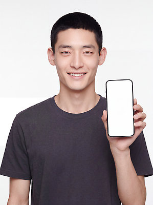 JPG 편집이미지 손 남자 얼굴 포즈 미소 전자제품 스마트폰 기계 전시 의료성형뷰티 스타일 편집실사 AI인물포토 표정 사람 신체부위 핸드폰 스마트기기 CG 파일형식 AI포토 AI콘텐츠