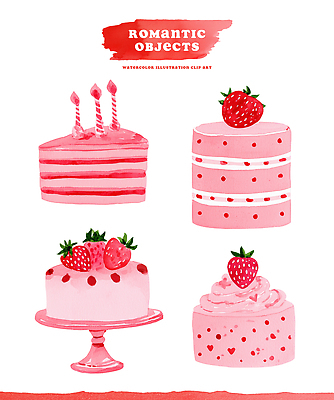 PSD 일러스트 딸기 디저트 발렌타인데이 사탕 제과 케이크 축제 물감 하트 생일 달콤 크림 그림 레시피 국내일러스트 모양 기념일 음식 과일 데이이벤트 제과제빵 미술도구 맛 파일형식 컨셉 이벤트 오브젝트