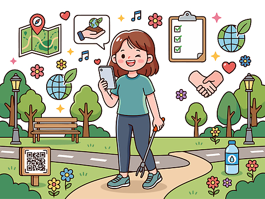 나무 공원 여자 행복 반려견 지구 음악 지도 벤치 일러스트 자연 거리 스마트폰 지구본 환경 산책 강아지 QR코드 체크리스트 플로깅 국내일러스트 AI파일 식물 공공시설 감정 의자 문화예술 휴식 사람 핸드폰 스마트기기 반려동물 개 생태계 파일형식 벡터 동물 가구 컨셉 포유류 전자제품 시설 생활용품 오브젝트