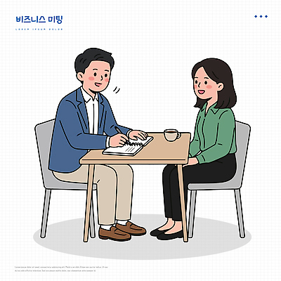 여자 남자 커피 의자 일러스트 비즈니스 탁자 회의 직장 대화 협상 사람 사무실 공책 만남 업무 직장인 계획 소통 국내일러스트 AI파일 직업 음료 가구 컨셉 회사 문구용품 말하기 작업 파일형식 벡터 생활용품 모션 오브젝트