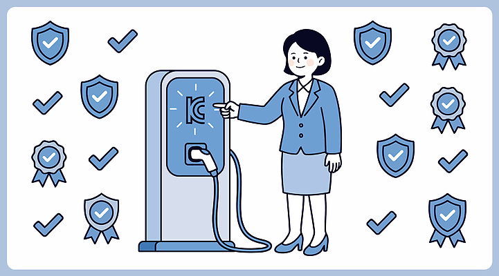 여자 일러스트 기술 안전 기계 에너지 도시 전기에너지 서비스 친환경 인증 전기자동차 충전기 충전소 국내일러스트 AI파일 컨셉 자동차 사람 환경 충전 파일형식 벡터 육상교통 교통수단 교통