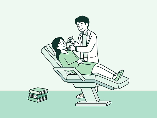 얼굴 의자 일러스트 건강 병원 치료 책 뷰티 진료 환자 의사 시술 전문 국내일러스트 AI파일 가구 의학 신체부위 의료진 파일형식 벡터 직업 생활용품 사람 오브젝트