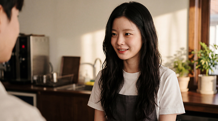 JPG 편집이미지 직업 여자 커피 대화 사람 일상 앞치마 카페 고객 서비스 바리스타 일과 의료성형뷰티 편집실사 AI인물포토 음료 말하기 라이프 상점 CG 파일형식 AI포토 모션 생활 AI콘텐츠