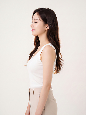 JPG 편집이미지 긴머리 옷 여자 바지 표정 서기 사람 옆모습 뷰티 머리 흰색 탱크톱 의료성형뷰티 편집실사 AI인물포토 헤어스타일 뷰포인트 컬러 상의 모션 하의 신체부위 CG 파일형식 AI포토 AI콘텐츠
