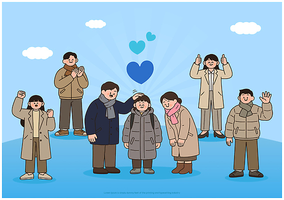 여자 남자 행복 교복 포즈 일러스트 가족 응원 따뜻함 표정 사랑 웃음 여러명 일상 친구 기쁨 수능 모임 분위기 즐거움 수험생 소통 국내일러스트 AI파일 옷 감정 다수 컨셉 관계 고등학생 사람 라이프 시험 파일형식 벡터 학생 교육 청소년 생활
