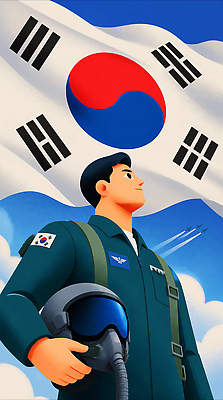 하늘 군용기 비행기 한국 군인 비행 국기 태극기 파일럿 공군 항공 국군의날 자부심 모션그래픽 MP4 직업 아시아 항공교통 대중교통 군대 동영상 국군 파일형식 법정기념일 기념일 나라 교통수단 교통 이벤트