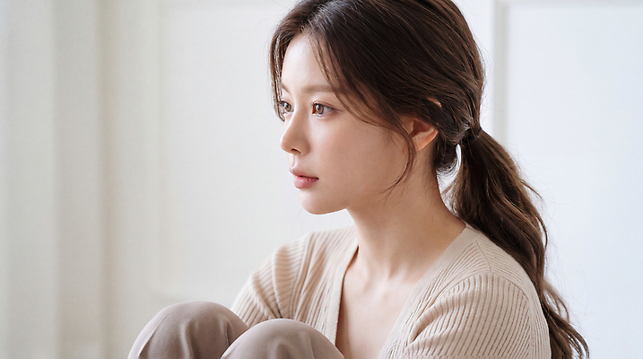 JPG 편집이미지 옷 여자 포즈 생각 교실 수업 실내 표정 앉기 강사 편안함 강의실 집중 일과 학원 의료성형뷰티 편집실사 AI인물포토 직업 교육 컨셉 학교 모션 사람 내부 공간 감각 CG 파일형식 AI포토 AI콘텐츠