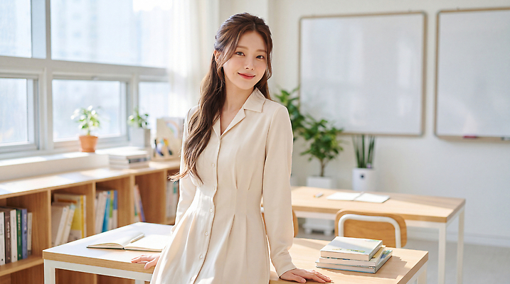 JPG 식물 편집이미지 여자 교육 창문 교실 수업 웃음 학습 독서 강사 교사 방 분위기 강의실 책상 학원 의료성형뷰티 편집실사 AI인물포토 직업 가구 컨셉 학교 표정 사람 공간 CG 파일형식 AI포토 생활용품 AI콘텐츠 오브젝트