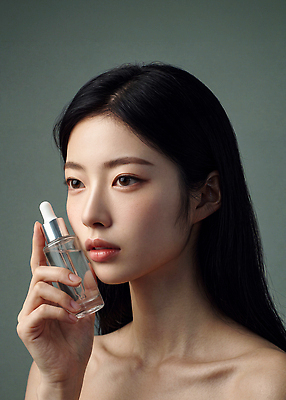 JPG 모델 편집이미지 손 여자 얼굴 포즈 화장 뷰티 화장품 피부 피부관리 스킨케어 의료성형뷰티 세럼 편집실사 AI인물포토 사람 신체부위 화장용품 CG 파일형식 AI포토 미용용품 AI콘텐츠 오브젝트