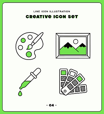 디자인 일러스트 세트 견본 도구 작업 팔레트 스포이트 그림 창의력 창의성 국내일러스트 AI파일 피펫 파일형식 벡터 실험기구 과학