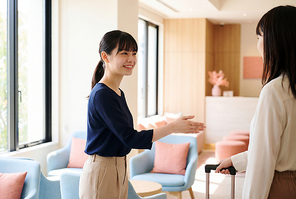 JPG 편집이미지 손 여자 행복 의자 대화 미소 사람 캐리어 만남 인사 호텔리어 의료성형뷰티 편집실사 AI인물포토 AI콘텐츠 직업 감정 가구 컨셉 표정 말하기 신체부위 여행가방 예절 CG 파일형식 AI포토 생활용품 가방 모션 잡화 오브젝트