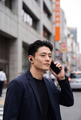 JPG 편집이미지 남자 비즈니스 거리 일상 도시 기자 도심 통화 블루투스 소통 의료성형뷰티 편집실사 AI인물포토 AI콘텐츠 직업 컨셉 모션 사람 라이프 CG 파일형식 AI포토 생활