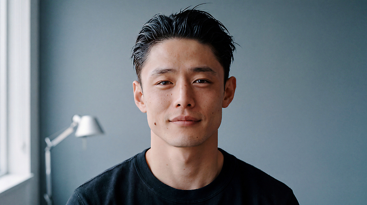 JPG 편집이미지 헤어스타일 옷 남자 얼굴 포즈 조명 실내 미소 앞모습 기자 의료성형뷰티 편집실사 AI인물포토 AI콘텐츠 직업 뷰포인트 표정 사람 내부 신체부위 CG 파일형식 AI포토