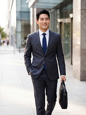 JPG 편집이미지 패션 남자 서류가방 비즈니스 거리 직장 사람 정장 걷기 도시 직장인 도심 출근 일과 의료성형뷰티 편집실사 AI인물포토 AI콘텐츠 직업 옷 가방 회사 모션 CG 출퇴근 파일형식 AI포토 잡화