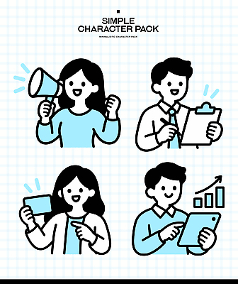 여자 남자 일러스트 성공 그래프 사람 태블릿 자료 확성기 정보 업무 비즈니스맨 비즈니스우먼 목표 계획 문서 의견 서류판 국내일러스트 AI파일 컨셉 비즈니스 전자제품 스마트기기 사무용품 작업 직장인 파일형식 벡터 직업 문구용품 오브젝트