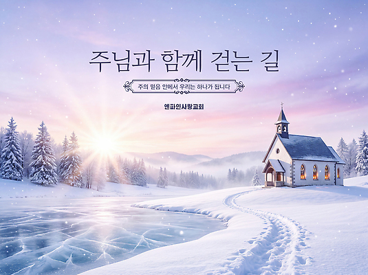 PSD 나무 편집이미지 길 호수 겨울 자연 아침 풍경 교회 얼음 고요 눈 이미지편집 주간 자연요소 식물 계절 생태계 파일형식