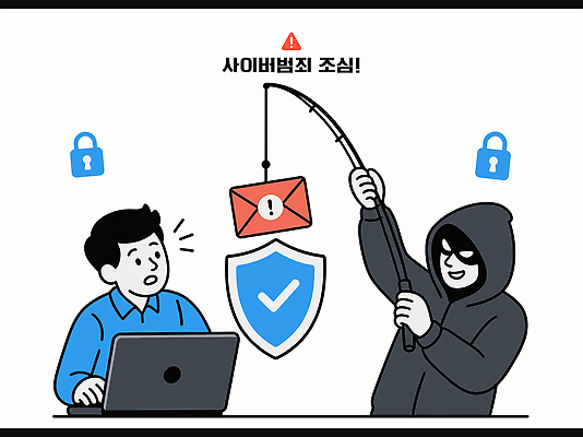 남자 인터넷 일러스트 기술 경고 안전 컴퓨터 정보 범죄 이메일 위험 공격 예방 보안 해킹 해커 사이버범죄 피싱 국내일러스트 AI파일 컨셉 모션 사람 전자제품 파일형식 벡터