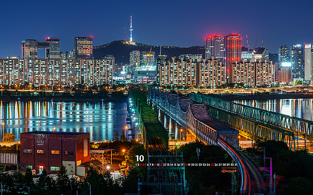 JPG 월페이퍼 바탕화면 10월 날짜 파일형식