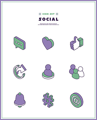 디자인 일러스트 버튼 대화 알림 의견 공유 소통 소셜 소셜미디어 좋음 사용자 국내일러스트 AI파일 컨셉 말하기 파일형식 벡터 모션