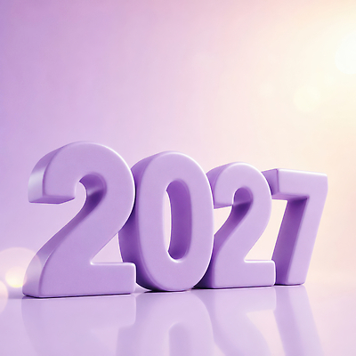 JPG 편집이미지 백그라운드 타이포그라피 숫자 보라색 2027년 이미지편집 AI컴퓨터그래픽 AI콘텐츠 문자 컬러 연도 파일형식