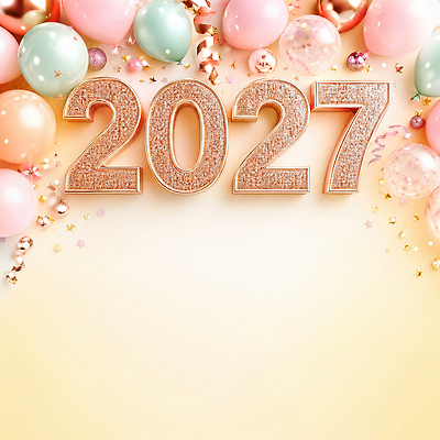 JPG 편집이미지 새해 타이포그라피 장식 숫자 파티 풍선 2027년 이미지편집 AI컴퓨터그래픽 AI콘텐츠 문자 이벤트 연도 파일형식